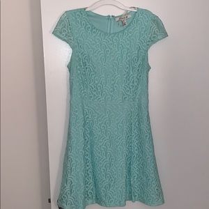 Blue Lace Dress